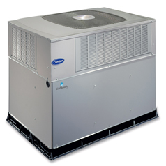 Infinity™ Series Packaged Gas Furnace and Air Conditioner System